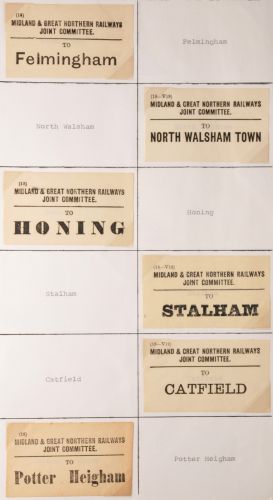 Sheffield Railwayana Postal Auction Sale 322P, Lot 1385