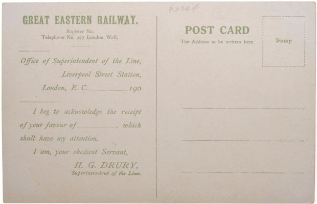 Sheffield Railwayana Postal Auction Sale 322P, Lot 1508